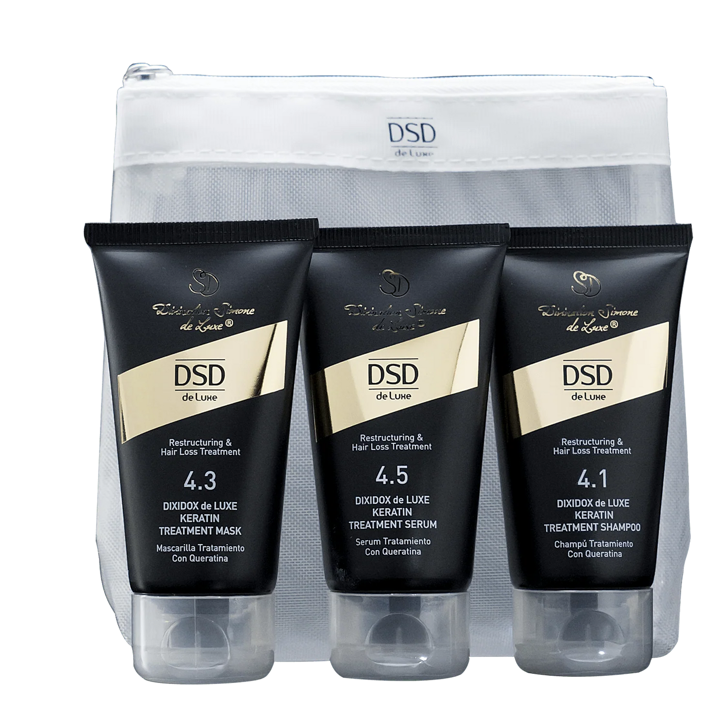 TRAVEL SET (4.1 SHAMPOO + 4.3 MASK + 4.5 SERUM)